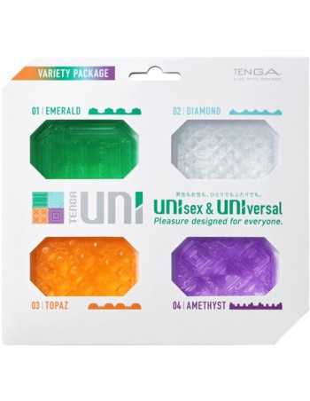 Tenga Uni Variety Masturbador Dedal Pack 4 Uds - MySexyShop (ES)