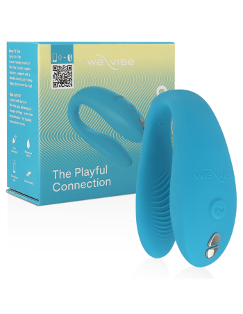 We-Vibe Sync Go Dual Stimulator Türkis - MySexyShop.eu