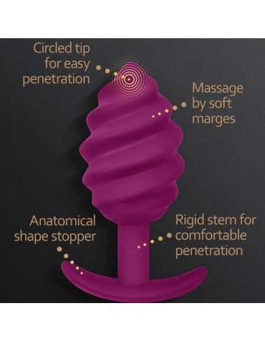 G-Vibe Gplug Twist 2 Plug Anal Violet