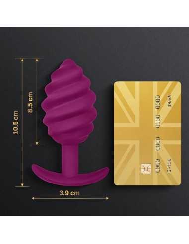 G-Vibe Gplug Twist 2 Purple Anal Plug