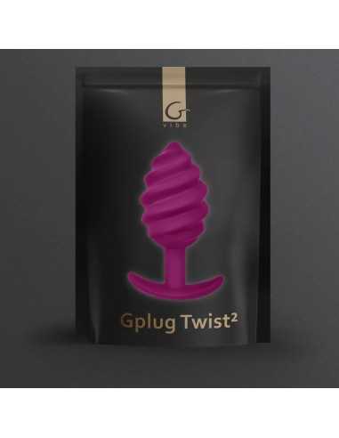 G-Vibe Gplug Twist 2 Plug Anale Viola