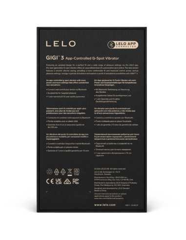 Lelo Gigi 3 Vibrador Punto G Rosa