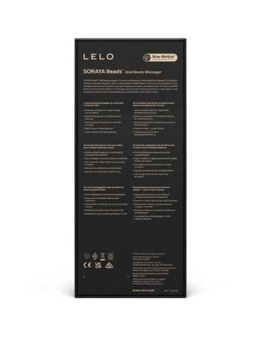 Lelo Soraya Beads Schwarzes Analmassager
