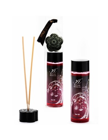 Extase Sensuel Huile Chaude Cerise Cereza 100ml - MySexyShop