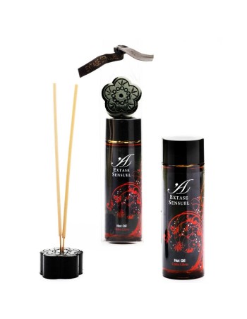 Extase Sensuel Huile Chaude Cerise Cuba Libre 100ml - MySexyShop