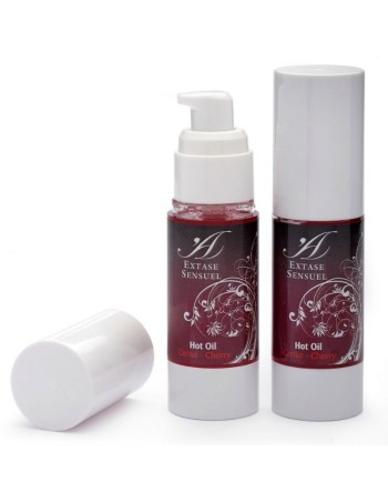 Extase sensuel hot oil cherry 30ml | MySexyShop