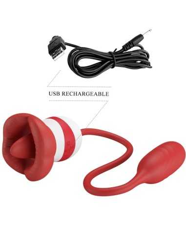 Pretty Love Aliyah Masturbator Mund Rot