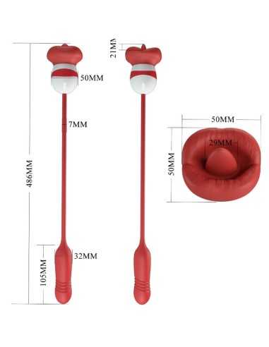 Pretty Love Ashlynn Masturbator Mund Rot