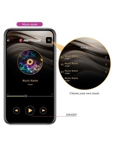 Pretty Love Oeuf Vibrant Rechargeable...