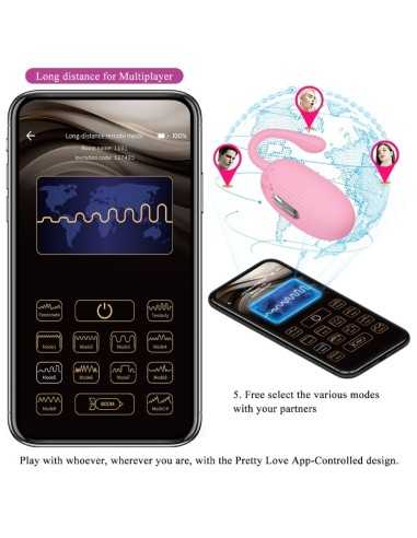 Pretty Love Doreen Pink Rechargeable...