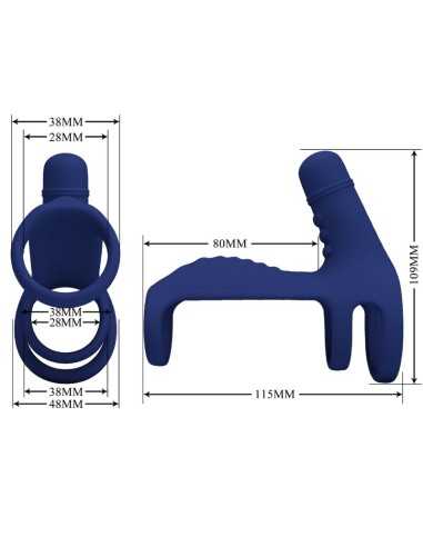 Pretty Love Elish Vibrating Ring With...