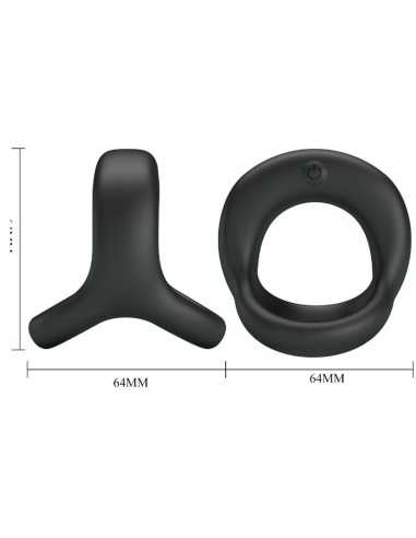 Pretty Love Elliott Black Vibrator Ring