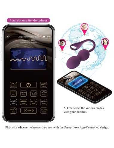 Pretty Love Elvira Kegel Balls App... Pretty Love Elvira Kegel Balls App...