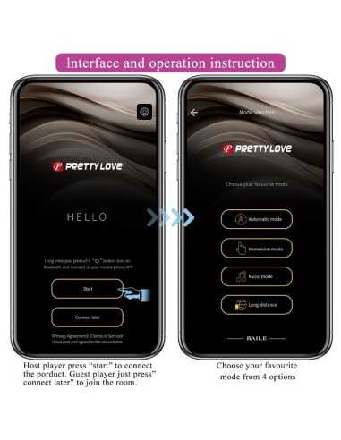 Pretty Love Ethan Rechargeable...