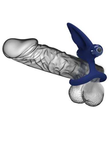 Pretty Love Mat Double Ring With...