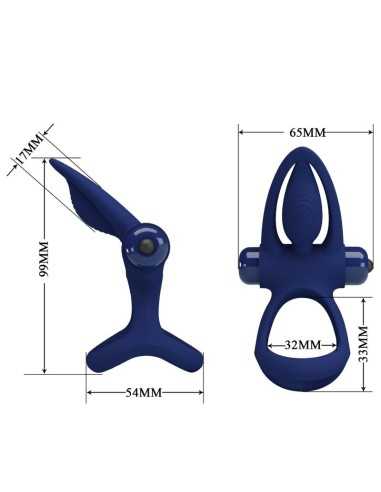 Pretty Love Mat Double Anneau Avec...