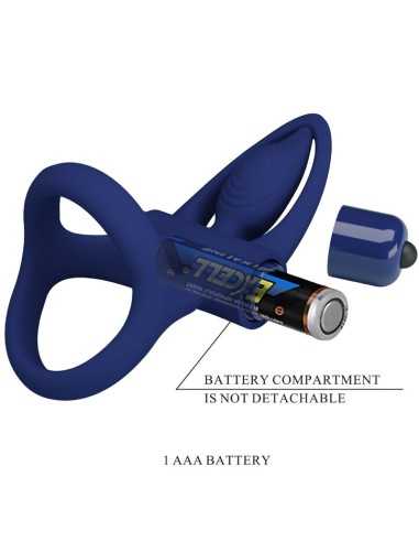 Pretty Love Mat Double Ring With...