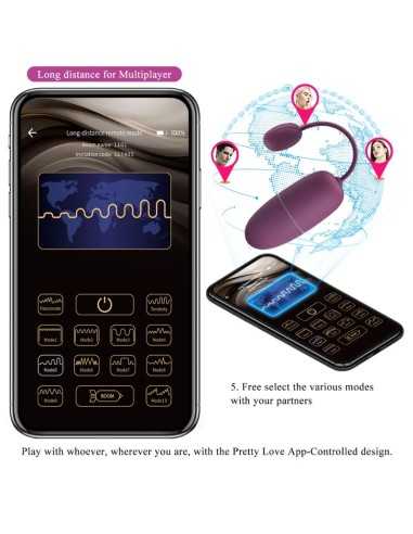 Pretty Love Nymph Vibrating Egg App...