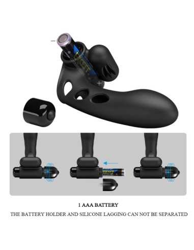 Pretty Love Orlando Black Vibrator...