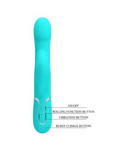 Pretty Love Vibrador Rabbit Perlas...