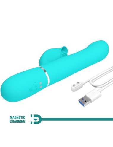 Pretty Love Vibrador Rabbit Perlas...