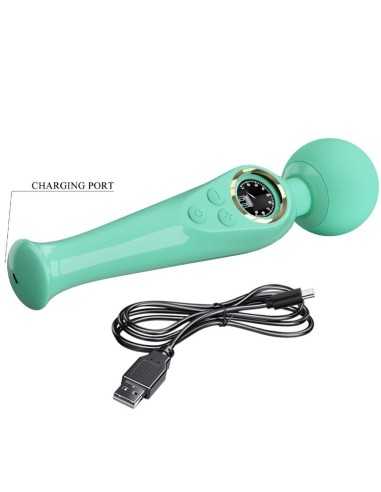 Pretty Love Skyler Green Wand Vibrator