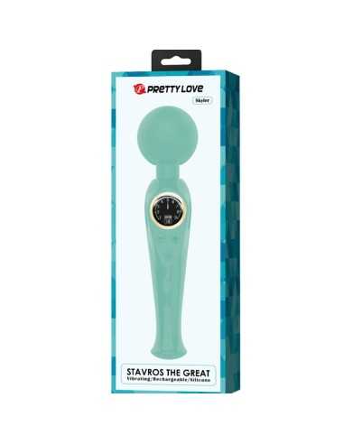 Pretty Love Skyler Green Wand Vibrator