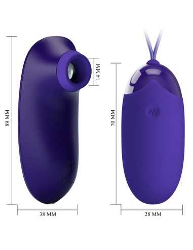 Pretty Love Stimulator And Portable Egg | MySexyShop