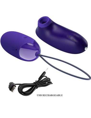 Pretty Love Stimulator And Portable Egg | MySexyShop