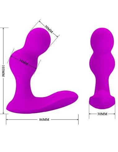 Pretty Love Terrance Anal Vibrator Massager With Remote Control