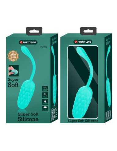 Pretty Love Vibrating Egg With Aqua Green Rechargeable Marine