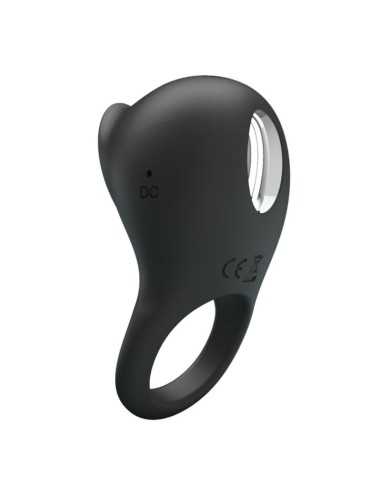 Pretty Love Vibrating Penis Ring With Black Tongue | MySexyShop