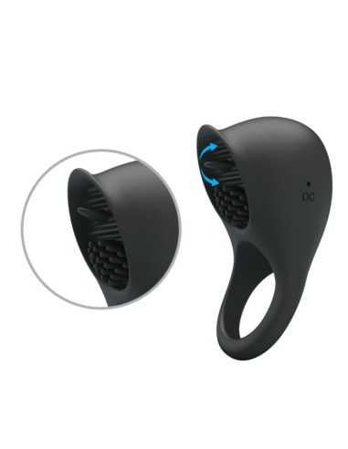 Pretty Love Vibrating Penis Ring With Black Tongue | MySexyShop