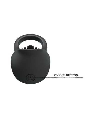 Pretty Love Vibrating Penis Ring With Black Tongue | MySexyShop