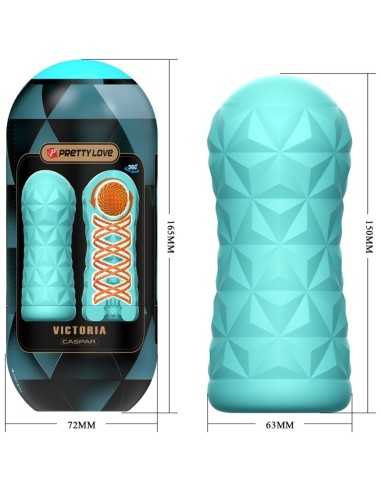 Pretty Love Victoria Caspar Masturbator Aqua Green | MySexyShop