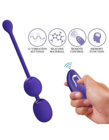 Pretty Love Willie Youth Remote Control Balls & Violet