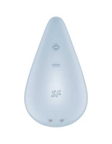 Satisfyer Dew Drop Vibrator Lay-On Blue | MySexyShop