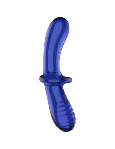 Satisfyer Double Crystal Dildo Blue | MySexyShop