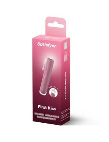 Satisfyer First Kiss Wave Clitoris Stimulator Garnet |
