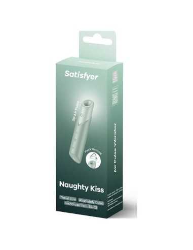 Satisfyer Naughty Kiss Wave Clitoris Stimulator Aquamarine |