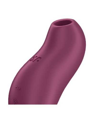 Satisfyer Pocket Pro 1 Clitoris Stimulator Garnet | MySexyShop