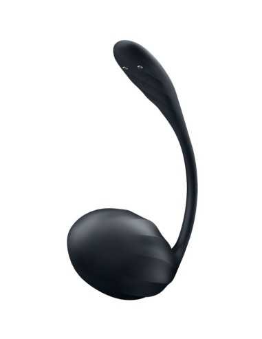 Satisfyer Ribbed Petal G Point Stimulator Remote Control Black