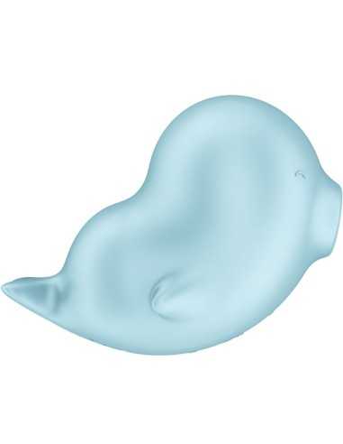 Satisfyer Sassy Seal Stimulator & Vibrator Blau - MySexyShop.eu