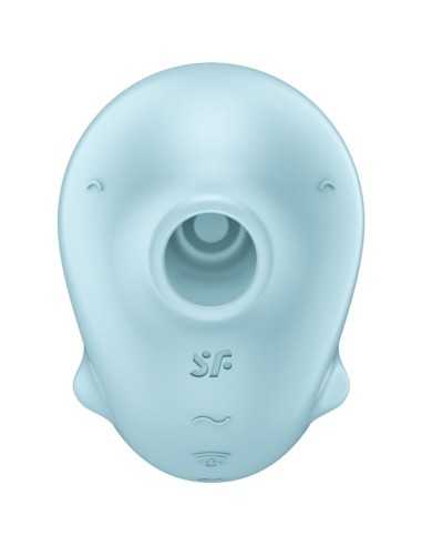 Satisfyer Sassy Seal Stimulator & Vibrator Blue | MySexyShop