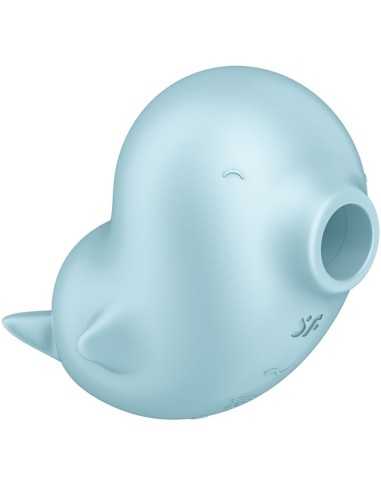 Satisfyer Sassy Seal Stimulator & Vibrator Blue | MySexyShop