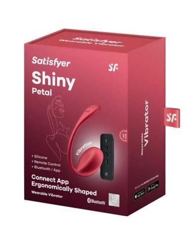 Satisfyer Shiny Petal G Point Fernbedienungs Stimulator Rot Kostenlose App - MySexyShop.eu