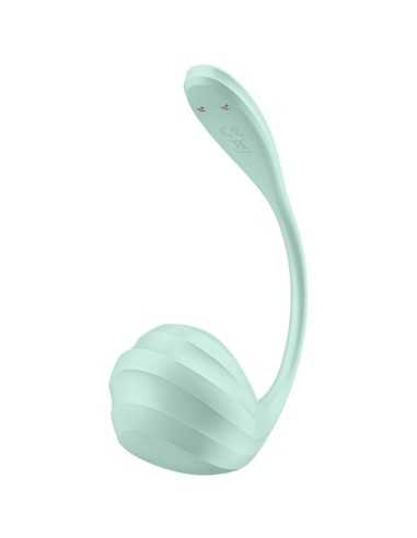 Satisfyer Stimolatore Punto G Petale Liscio Verde Acqua App