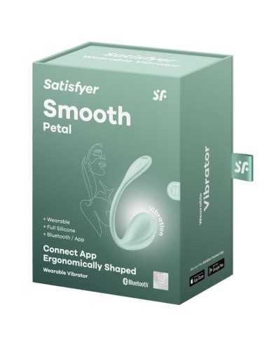 Satisfyer Smooth Petal Estimulador Punto G Verde Agua App Gratuita - MySexyShop (ES) Satisfyer Smooth Petal Estimulador Punto G Verde Agua App Gratuita - MySexyShop (ES)