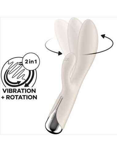 Satisfyer Spinning Rabbit 1 Klitoris Und G-Spot Stimulation Beige - MySexyShop.eu