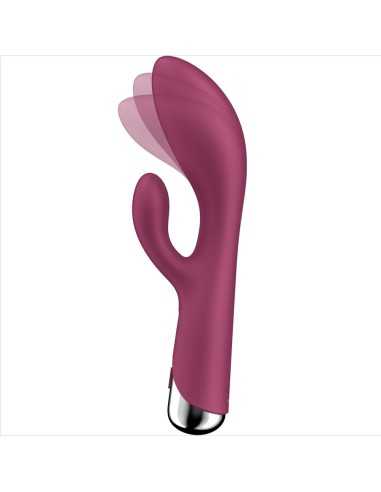Satisfyer Spinning Rabbit 1 Estimulacion Clitoris Y Punto G Rojo - MySexyShop (ES)